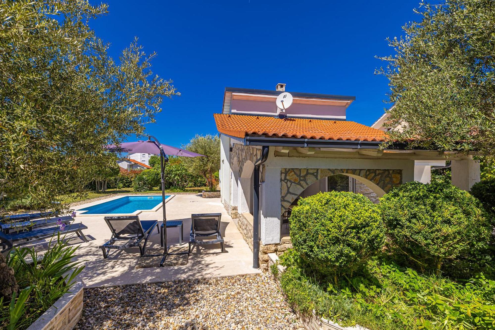 Holiday House Kai With Private Pool Pinezići Exterior foto